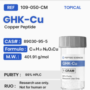 GHK-Cu 1gram (Copper Peptide) (1000mg) (Topical)