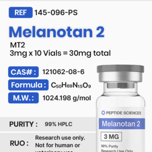 Melanotan 2 (MT2) (3mg x 10 Vials = 30mg)