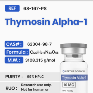 Thymosin Beta-4 Fragment (1-4) (Ac-SDKP) 500mcg (60 Capsules)